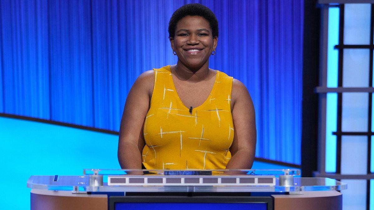 Stephanie Pierson at Jeopardy.